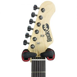 RockJam 2-Pack Guitar Hanger and Wall Mount Bracket Holder - Image 7
