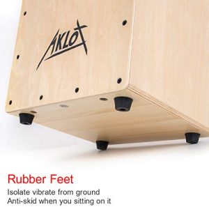 Cajon Percussion Box with Internal Adjustable Snares Birch Wood - Image 2