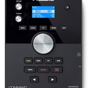 Drum Kit with Mesh Heads, Chrome Rack & Command Drum Module with 70 Kits - Image 5