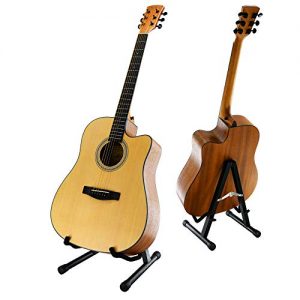 Guitar Stand - MIMIDI Wood Acoustic Guitar Stand - Image 4