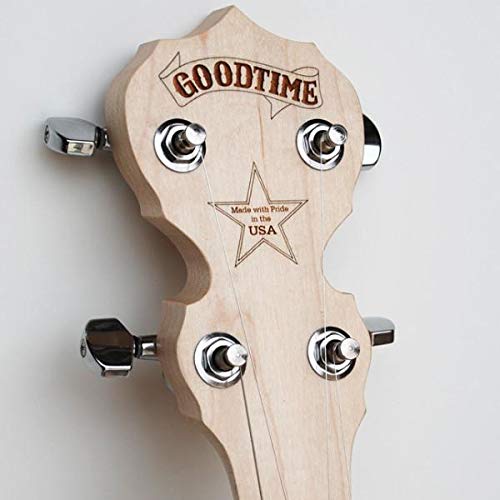 Deering Goodtime 5-String Openback Banjo with Padded Bag and Tuner