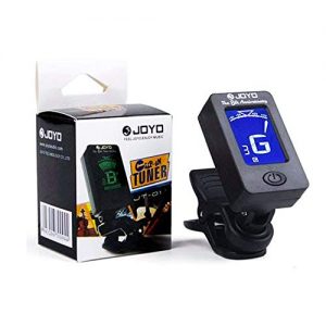 Digital Electronic Tuner Acoustics and LCD Display for Guitar Bass