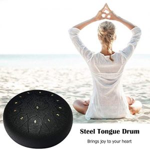 13 Notes Lotus Hand Steel Pan Drum w/Drum Hammer - Image 8