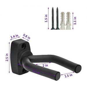 Guitar Wall Mount Hanger 6 Pack, Guitar Hanger Wall Hook Holder - Image 6