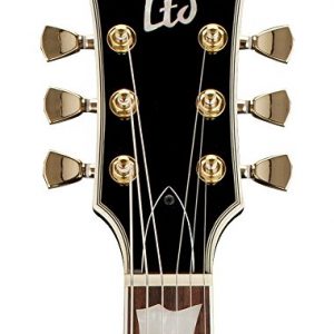 ESP LTD EC-256 Electric Guitar, Black - Image 3
