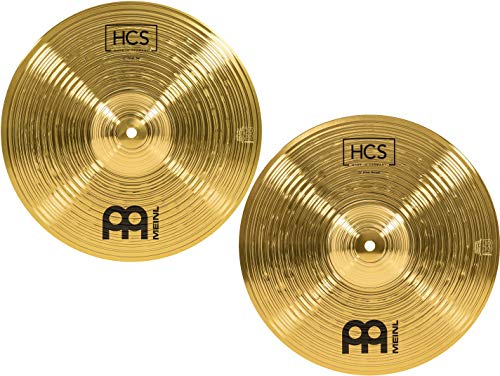 Cymbal Pair – HCS Traditional Finish Brass for Drum Set, Made In Germany