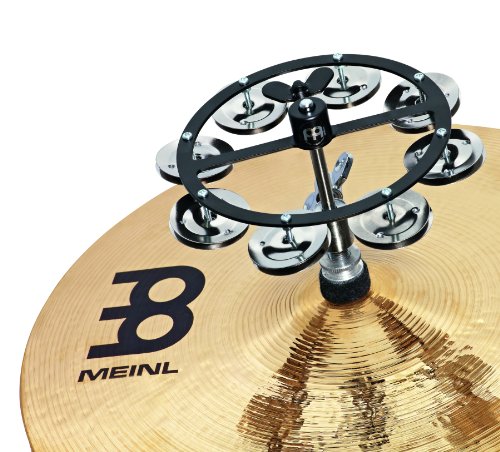 Meinl Cymbals Mountable Hihat Tambourine with Steel Jingles