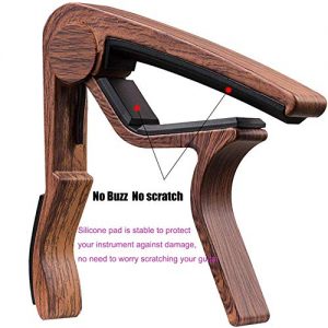 Capo Guitar Capo Rosewood Color Capo Black Capo - Image 6