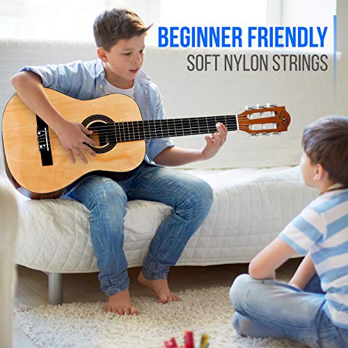 1/4 Junior Size 6 String Linden Wood Guitar