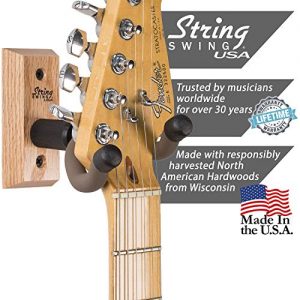 String Swing Guitar Hanger – Holder for Electric Acoustic and Bass Guitars - Image 4