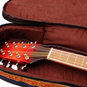 Mandolin Gig Bag Original Design 15mm Thick Padded Cotton - Image 6