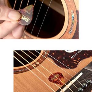 Premium Guitar Picks Variety Pack (24pcs) – Thin, Medium & Heavy Gauge with Holder for Electric & Acoustic Guitars - Image 3