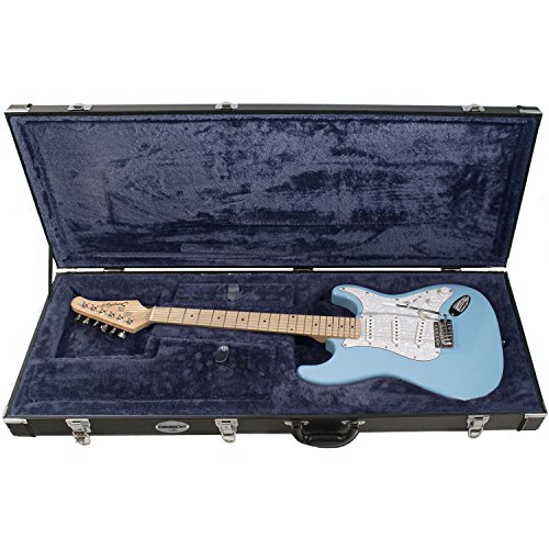 ChromaCast Pro Series Strat and Tele Body Style Electric Guitar Hard Case