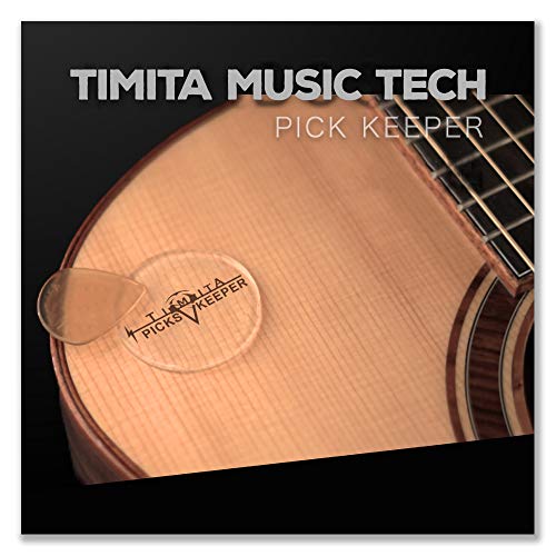 TiMitA Guitar Pick Holder, Fits Any Shape Guitar Picks