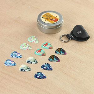 Guitar Picks - Cheliz 12 Medium Gauge Celluloid Guitar Picks - Image 6