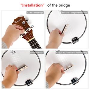 Banjo Ukulele Banjos Ukelele Uke Concert Type 4 String 23 Inch - Image 9