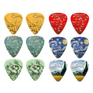 Guitar Picks - 12 Medium Gauge Celluloid Guitar Picks - Image 6