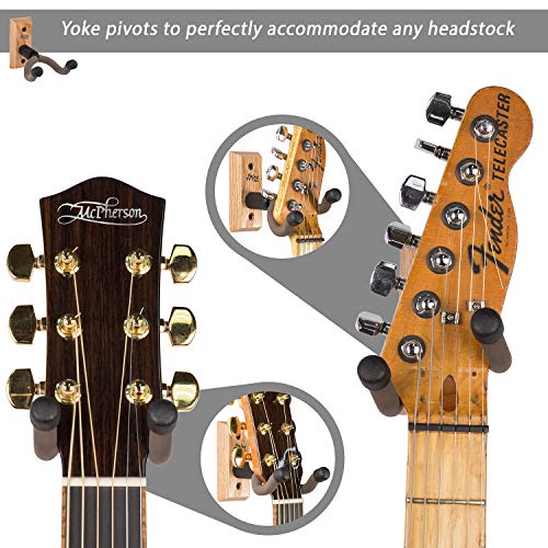 String Swing Guitar Hanger – Holder for Electric Acoustic and Bass Guitars