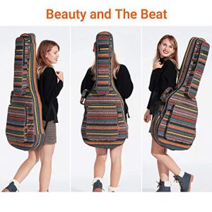 CAHAYA Bohemian Guitar Bag Vintage Guitar Case - Image 5