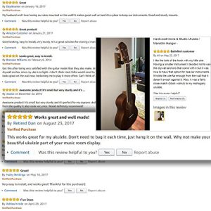 Wall Mount Stand for Mandolin Ukele - Image 2