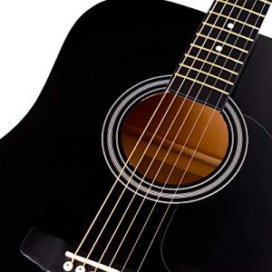 Sonart 41'' Full Size Beginner Acoustic Guitar 🎸 Professional Mirror Finish with Case & Accessories - Image 8
