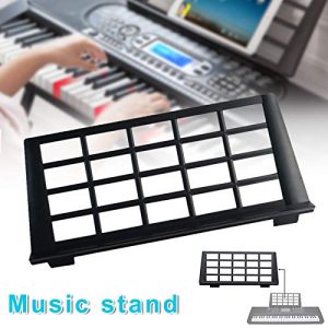 birl019 Keyboard Music Score Stand Sheet Musical Instrument Parts Portable Durable Holder