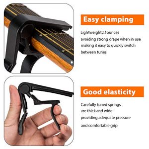 Guitar Capo, for 6 String Acoustic and Electric Guitars - Image 4