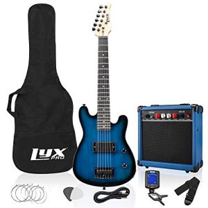 LyxPro 30 Inch Electric Guitar Starter Kit for Kids