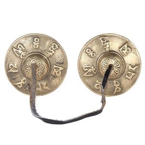 Niravan Class Tibetan Handmade Yoga Meditation Om Tingsha Bell - Image 3