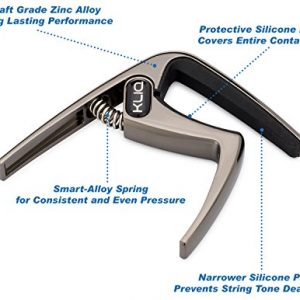 KLIQ Guitar Capo for Acoustic and Electric 6-String Guitars - Image 4