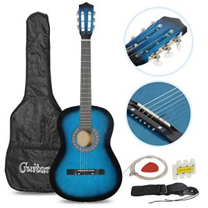 Acoustic Guitar for Starter Beginner Music Lovers Kids Gift