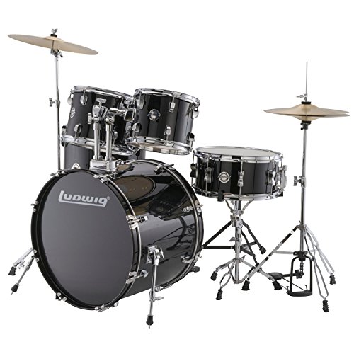 Ludwig Accent Drive Series LC175 Complete Drum Package with Cymbals