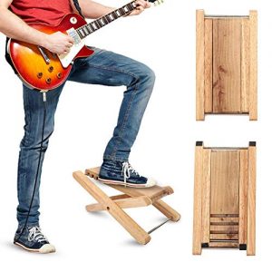 Fafeims Slap-up Wooden Guitar Footstool Pedal Height Adjustable - Image 8