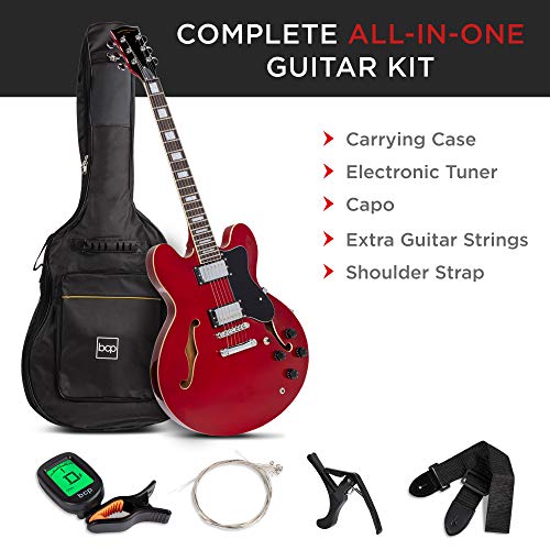 All-Inclusive Semi-Hollow Body Electric Guitar