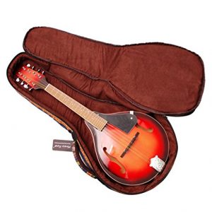 Mandolin Gig Bag Original Design 15mm Thick Padded Cotton - Image 3