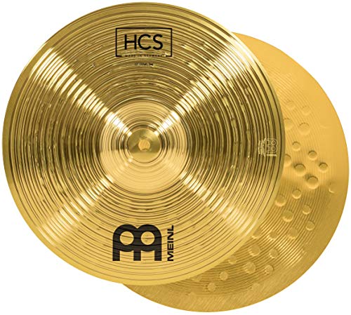 Cymbal Pair – HCS Traditional Finish Brass for Drum Set, Made In Germany