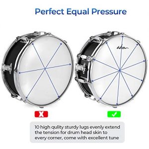 ADM Student Snare Drum Set with Gig Bag - Image 7