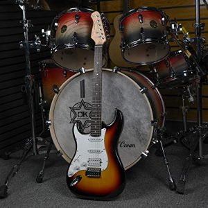 Donner DST-1SL Left Handed Full-Size Electric Guitar Kit: Strum Your Way to Success in Sunburst Style - Image 5