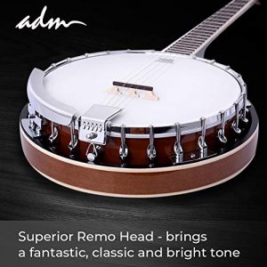 24 Bracket with Closed Solid Wood Back and Geared 5th Tuner - Image 8