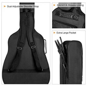 CAHAYA 40 41 Inch Acoustic Guitar Bag 0.3 Inch - Image 5