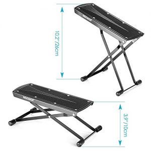 Neewer 2 Pack Guitar Foot Rest, Made of Solid Iron - Image 4