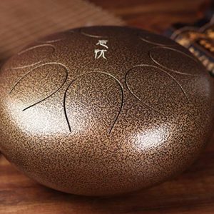8 Notes Steel Tongue Drum, Steel Handpan Drum - Image 7