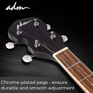 24 Bracket with Closed Solid Wood Back and Geared 5th Tuner - Image 3