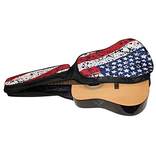 ChromaCast USA Flag Graphic Multi-Pocket Acoustic Guitar