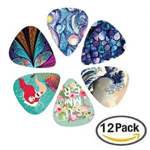 Guitar Picks - Cheliz 12 Medium Gauge Celluloid Guitar Picks - Image 4