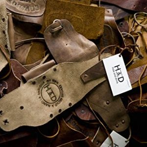 Hide & Drink Leather Guitar Pick Holder Keychain – Handmade Full Grain Leather with 101-Year Warranty - Image 3