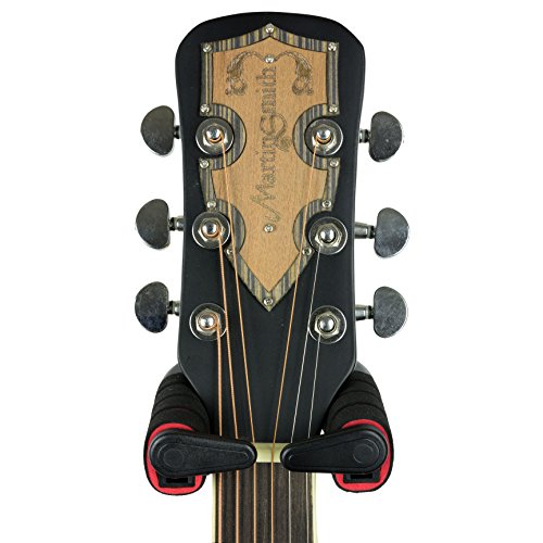 RockJam 2-Pack Guitar Hanger and Wall Mount Bracket Holder