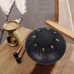 Pan Drum Percussion Steel Drum Instrument with Mallets - Image 5