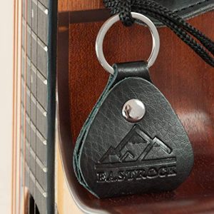 EastRock Portable Soft Leather Guitar Pick Holder-Guitar - Image 4