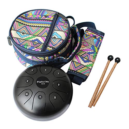 Steel Tongue Drum Steel Drums Flatsons Handpan Standard C Key 8 Notes